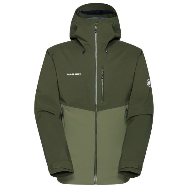 Mammut - Alto Guide Hardshell Hooded Jacket - Regenjacke Gr XXL oliv von mammut