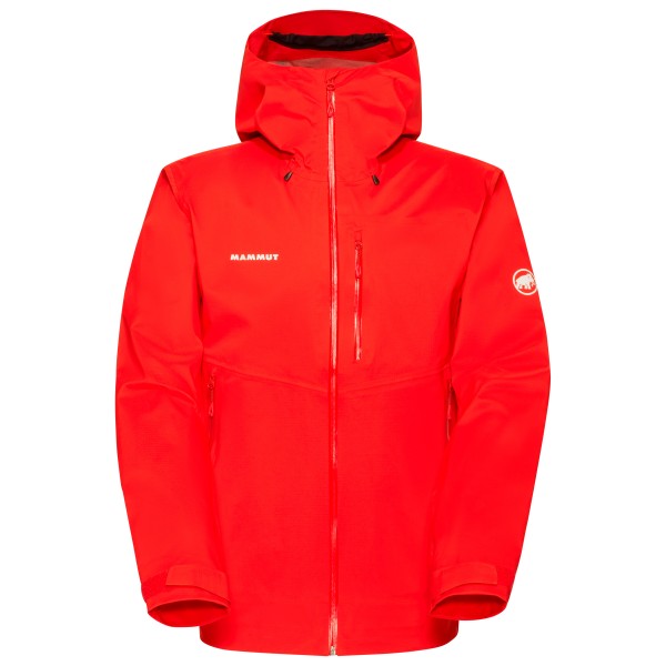 Mammut - Alto Guide Hardshell Hooded Jacket - Regenjacke Gr XXL rot von mammut