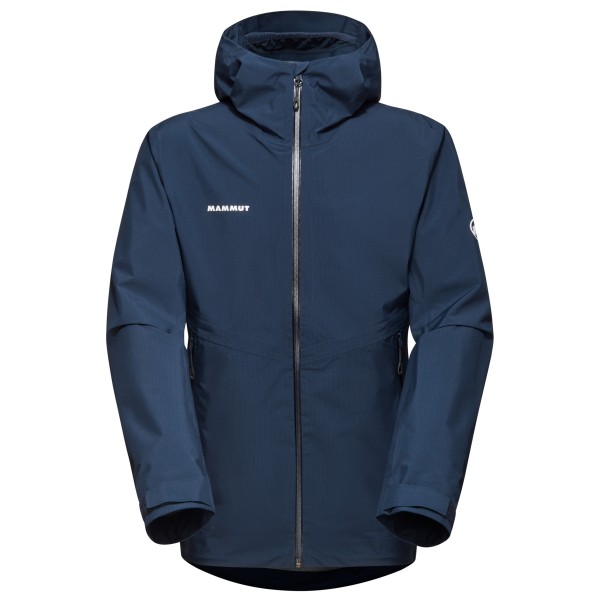 Mammut - Alto Light Hardshell Hooded Jacket - Regenjacke Gr S blau von mammut
