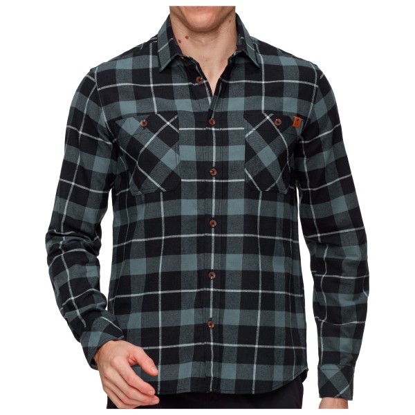 Mammut - Alvra Longsleeve Shirt - Hemd Gr XL schwarz von mammut