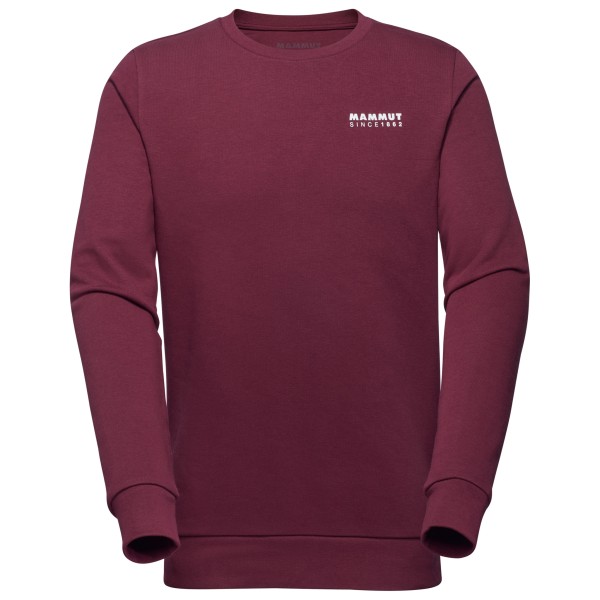 Mammut - Core Midlayer Crew Neck 1862 - Pullover Gr XXL rot von mammut
