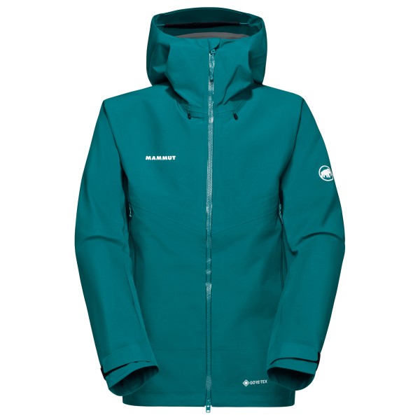 Mammut - Crater IV Hardshell Hooded Jacket - Regenjacke Gr XL türkis von mammut