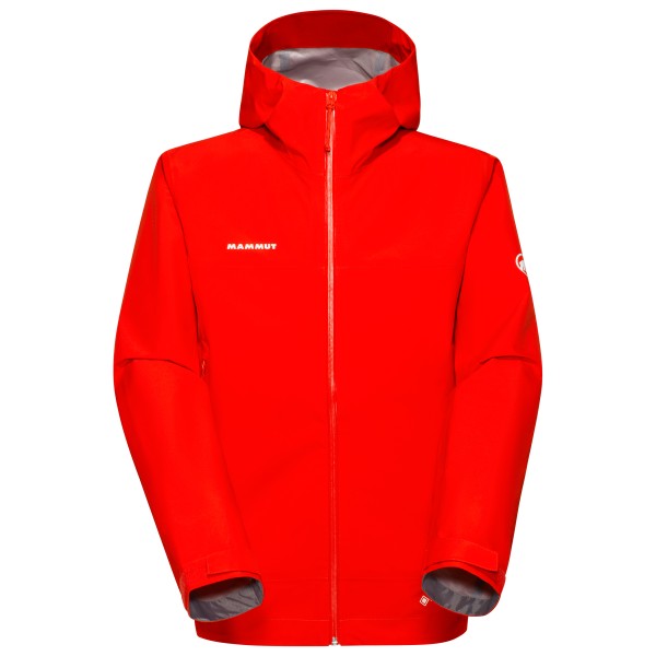 Mammut - Crater Light Hardshell Hooded Jacket - Regenjacke Gr S rot von mammut