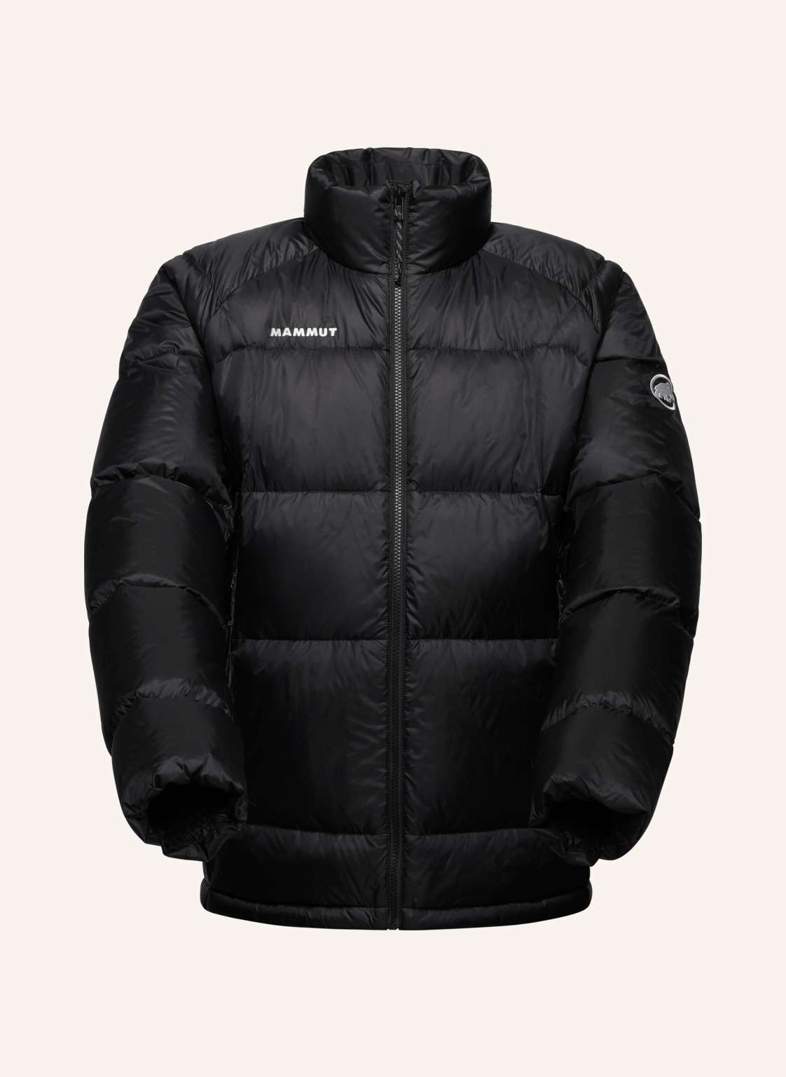 Mammut Daunenjacke Glacier Glow In schwarz von mammut