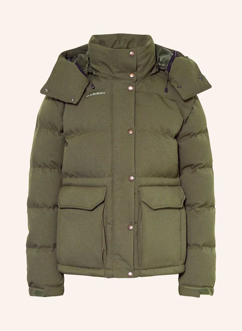 Mammut Daunenjacke Roseg 2.0 In gruen von mammut