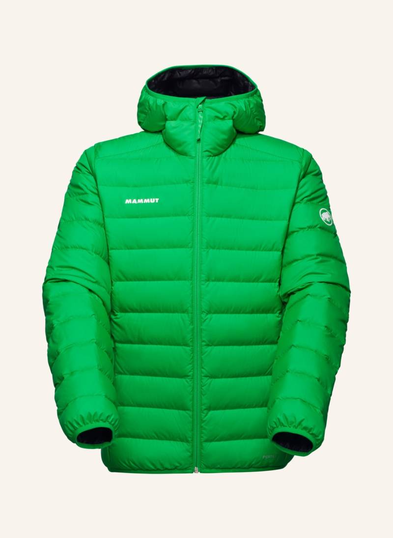 Mammut Daunenjacke Waymarker In Mit Kapuze gruen von mammut