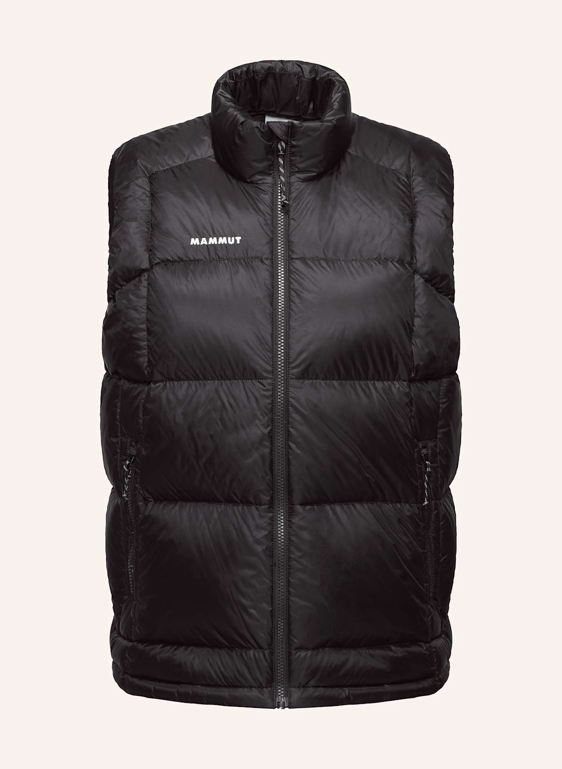 Mammut Daunenweste Glacier Glow In schwarz von mammut