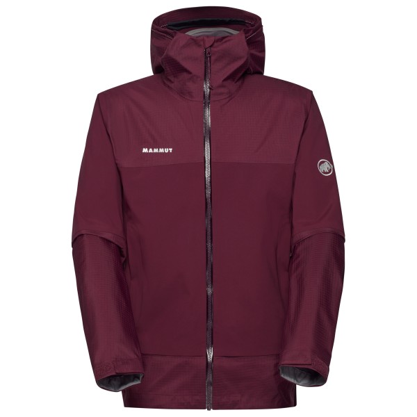 Mammut - Ducan Guide Hardshell Hooded Jacket - Regenjacke Gr XL rot von mammut