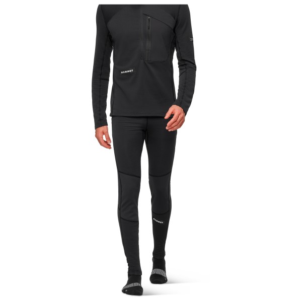 Mammut - Eiger Nordwand Advanced First Layer Tights - Fleecehose Gr M schwarz von mammut
