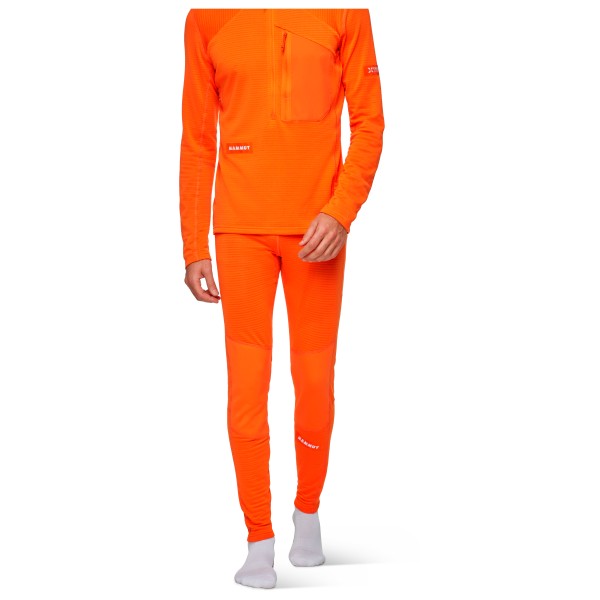 Mammut - Eiger Nordwand Advanced First Layer Tights - Fleecehose Gr XXL orange von mammut