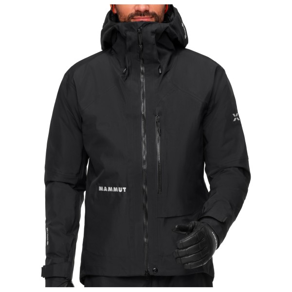 Mammut - Eiger Nordwand Advanced Hardshell Hooded Jacket - Regenjacke Gr M schwarz von mammut