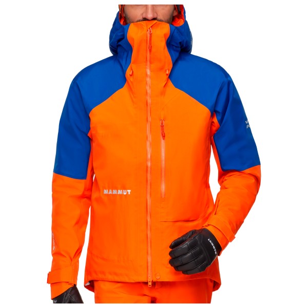 Mammut - Eiger Nordwand Advanced Hardshell Hooded Jacket - Regenjacke Gr XXL orange von mammut