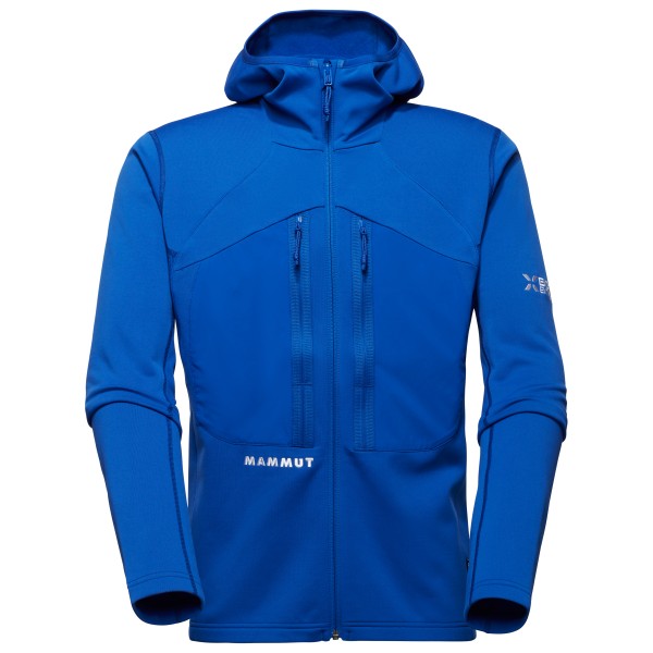 Mammut - Eiger Nordwand Advanced Midlayer Hooded Jacket - Fleecejacke Gr M blau von mammut