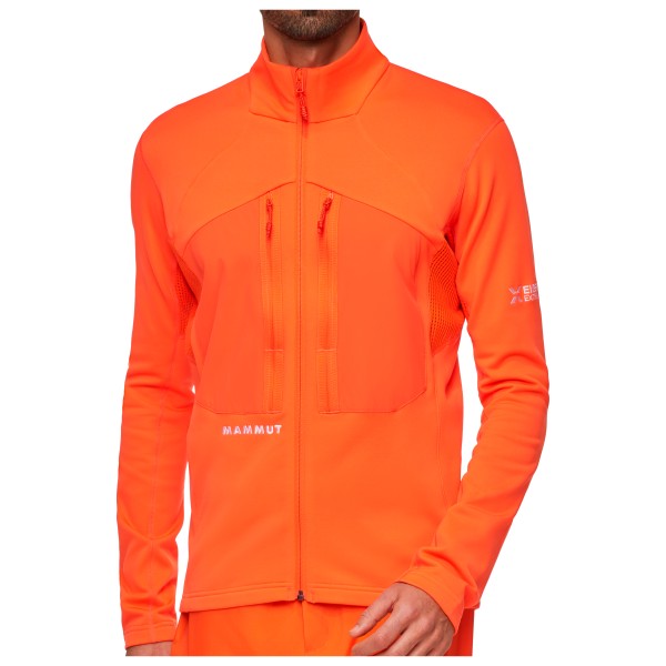 Mammut - Eiger Nordwand Advanced Midlayer Jacket - Fleecejacke Gr M orange von mammut