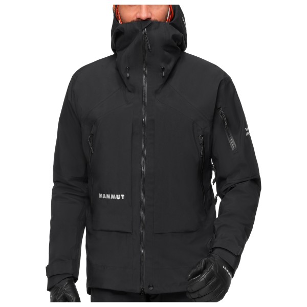 Mammut - Eiger Nordwand Pro Hardshell Hooded Jacket - Regenjacke Gr S schwarz von mammut