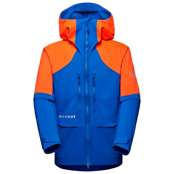 Mammut - Eiger Nordwand Pro Softshell Hooded Jacket - Softshelljacke Gr S blau von mammut