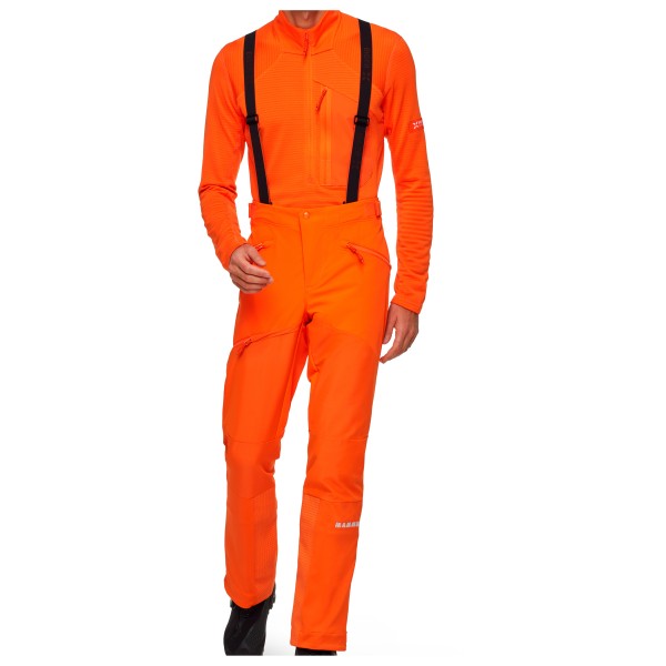 Mammut - Eiger Nordwand Pro Softshell Pants - Tourenhose Gr 50 - Regular rot von mammut