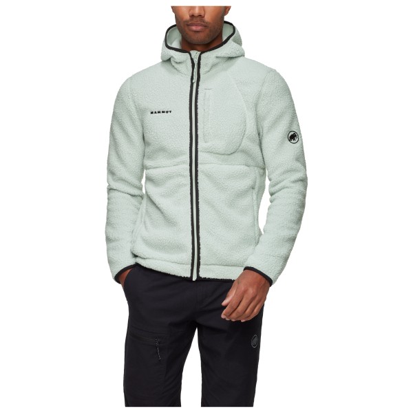 Mammut - Falera Pro Midlayer Hooded Jacket - Fleecejacke Gr L grau von mammut