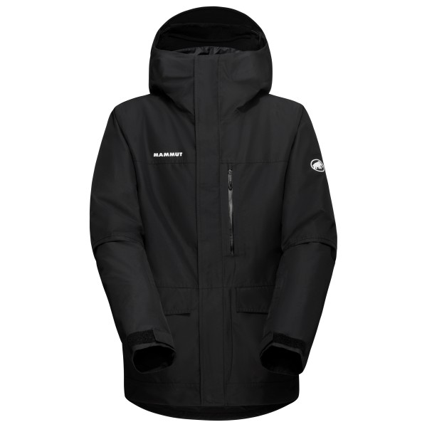 Mammut - Fall Line Hardshell Thermo Hooded Jacket - Skijacke Gr XXL schwarz von mammut
