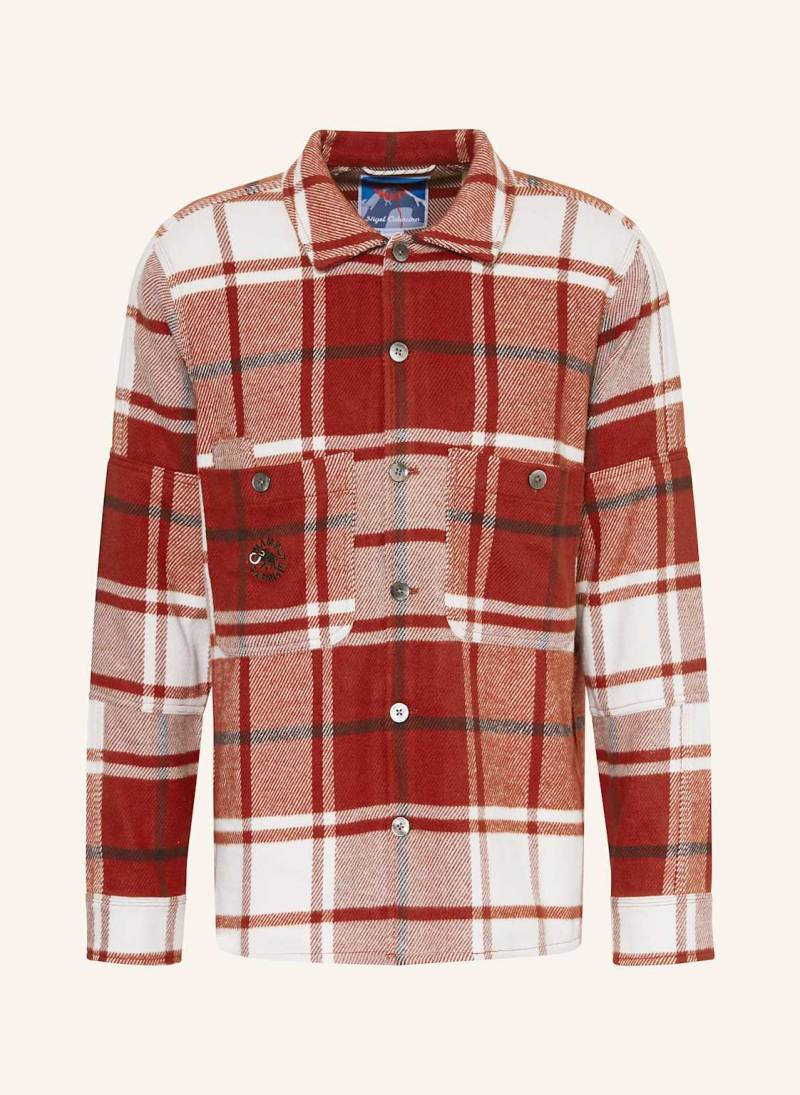 Mammut Flanell-Overjacket Direttissima rot von mammut