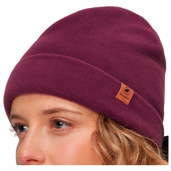 Mammut - Fleece Beanie - Mütze Gr One Size lila von mammut