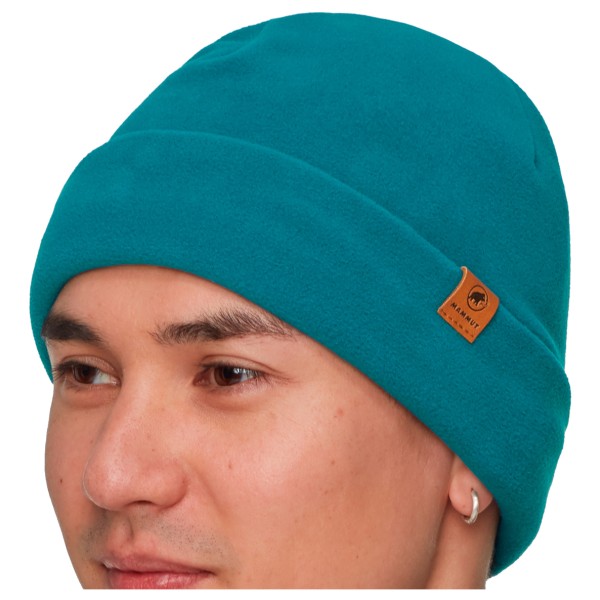 Mammut - Fleece Beanie - Mütze Gr One Size türkis von mammut