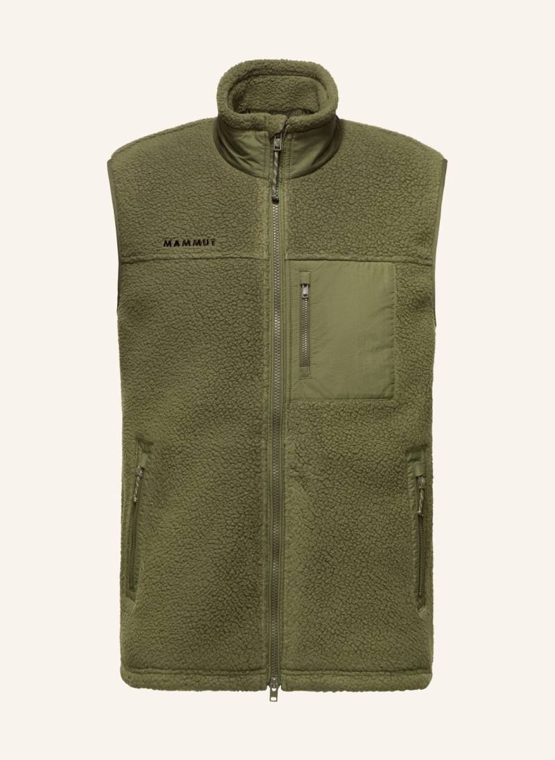 Mammut Fleeceweste Miracle gruen von mammut