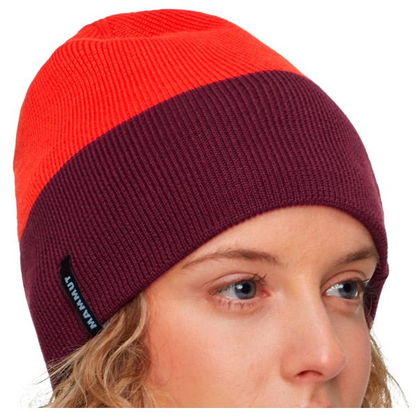 Mammut - Haldigrat Beanie - Mütze Gr One Size rot von mammut