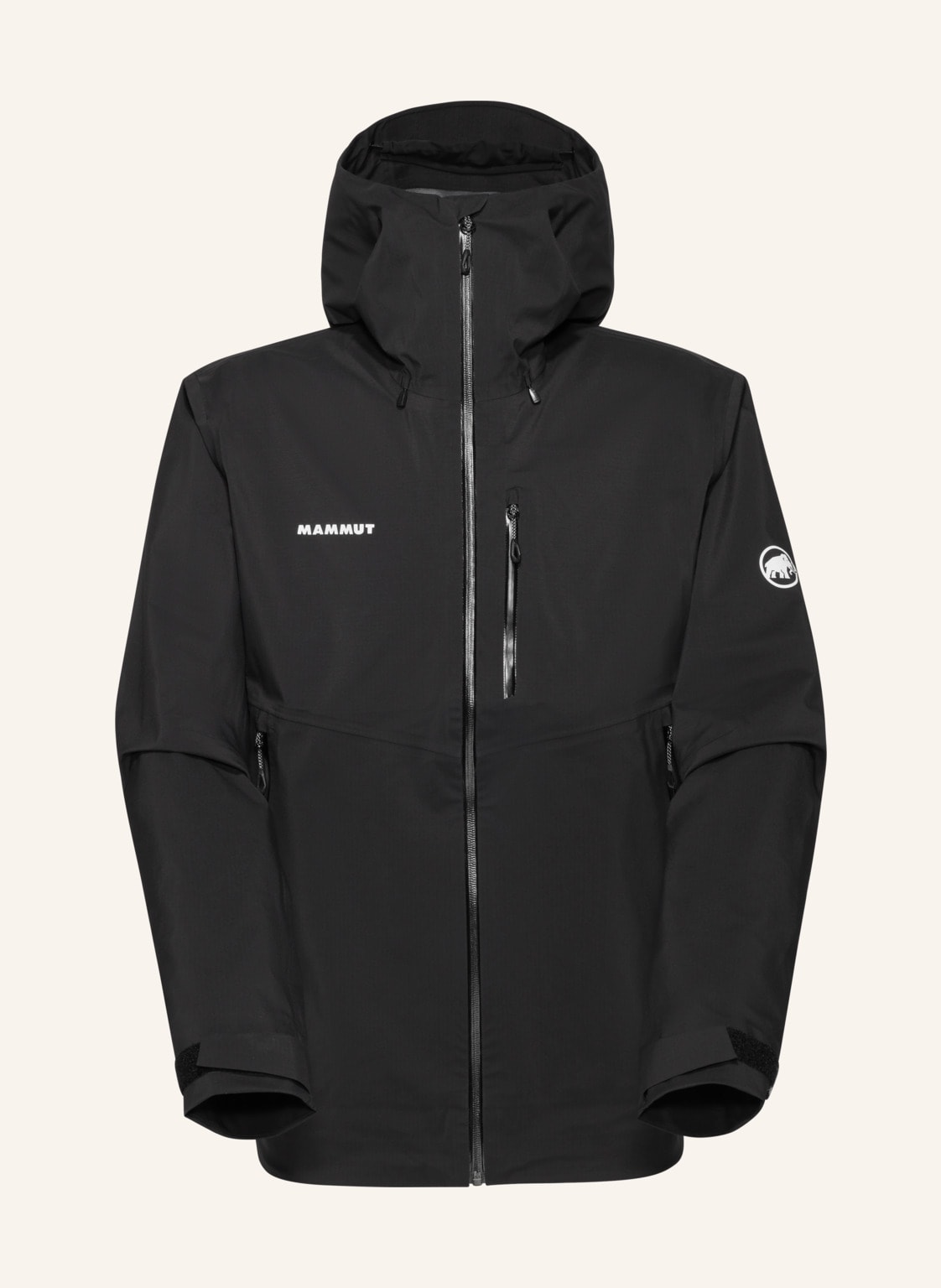 Mammut Hardshell-Jacke Alto Guide Hooded schwarz von mammut