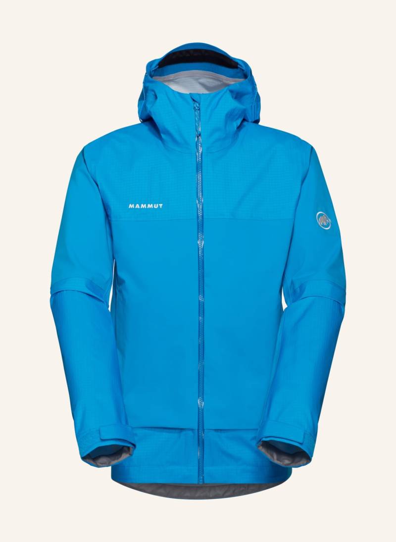 Mammut Hardshell-Jacke Ducan Guide Hs Hooded blau von mammut