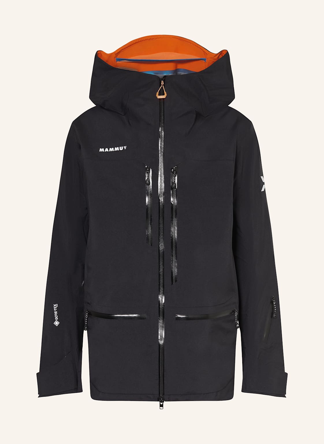 Mammut Hardshell-Skijacke Eiger Free Pro Hs schwarz Mammut Hardshell-Skijacke Eiger Free Pro Hs schwarz von mammut