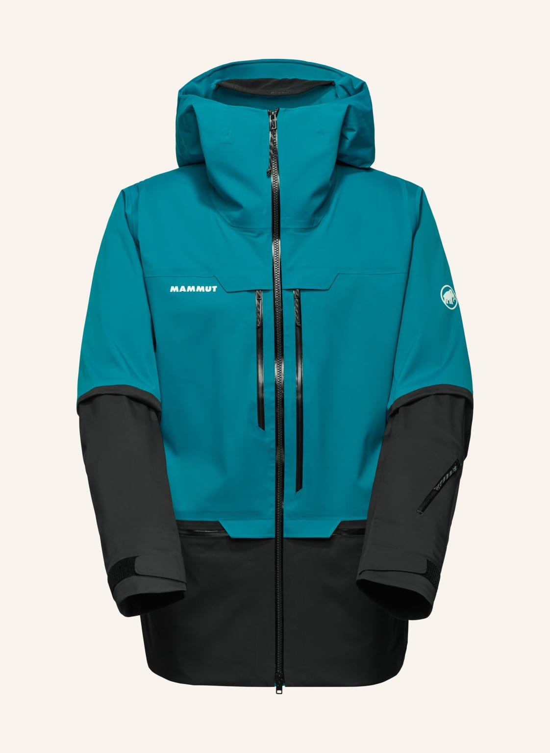 Mammut Hardshell-Skijacke Haldigrat gruen von mammut