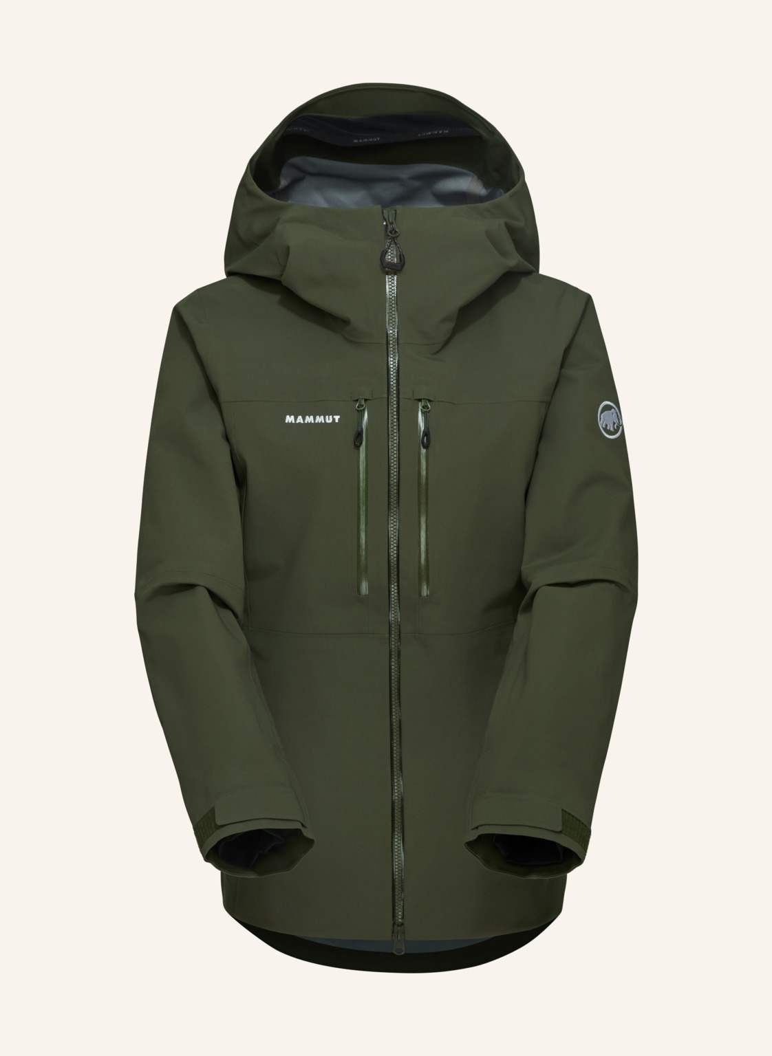 Mammut Hardshell-Skijacke Stoney gruen von mammut