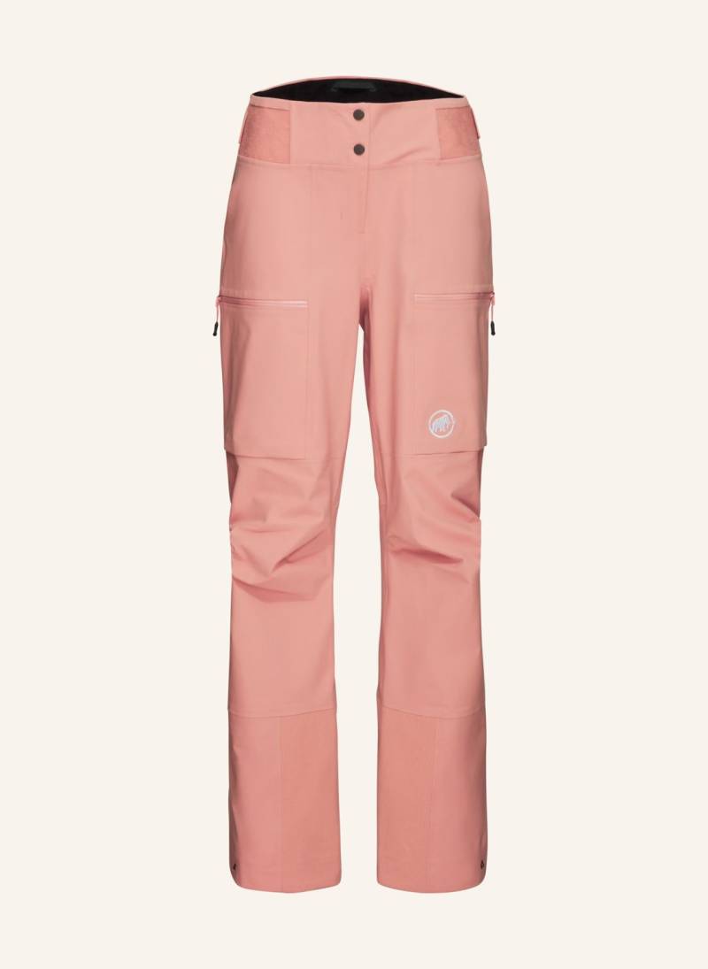 Mammut Hardshell-Skihose Stoney rot von mammut