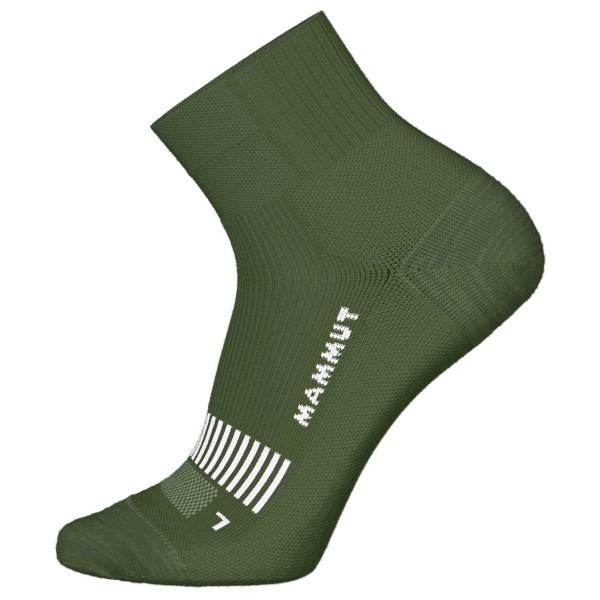 Mammut - Hiking Full Cushion Quarter - Wandersocken Gr 39-41 oliv von mammut
