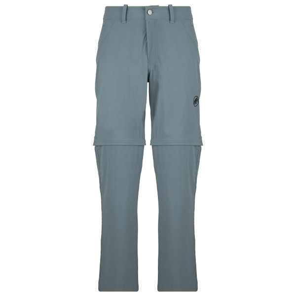 Mammut - Hiking V Zip Off Pants - Zip-Off-Hose Gr 50 - Regular grau von mammut