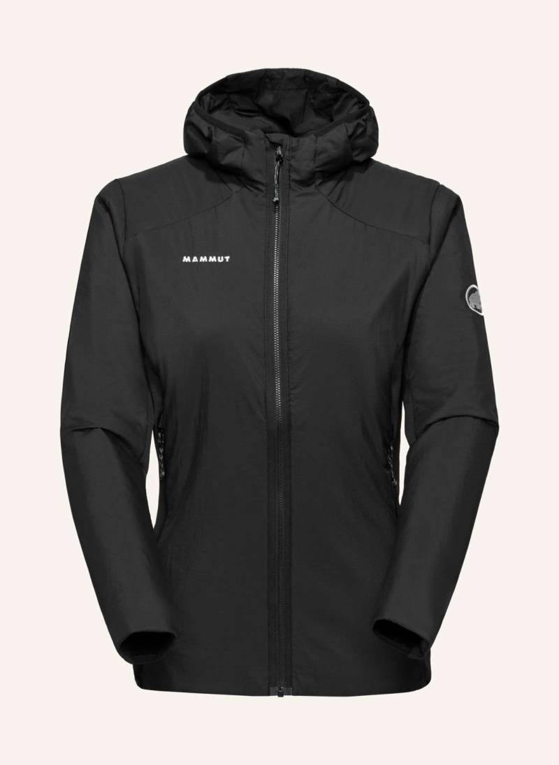 Mammut Hybridjacke Rime Light In Hybrid Mit Kapuze schwarz von mammut