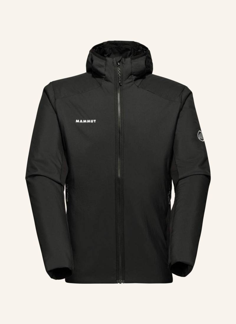 Mammut Hybridjacke Rime Light In Hybrid Mit Kapuze schwarz von mammut