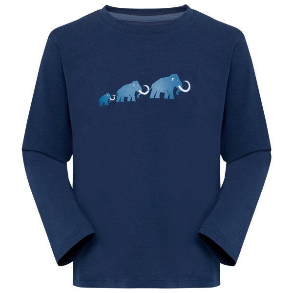 Mammut - Kid's Mammut Core Longsleeve Logo - Longsleeve Gr 116 blau von mammut