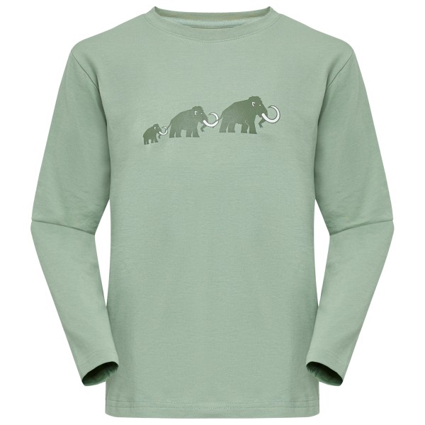 Mammut - Kid's Mammut Core Longsleeve Logo - Longsleeve Gr 116 grün von mammut