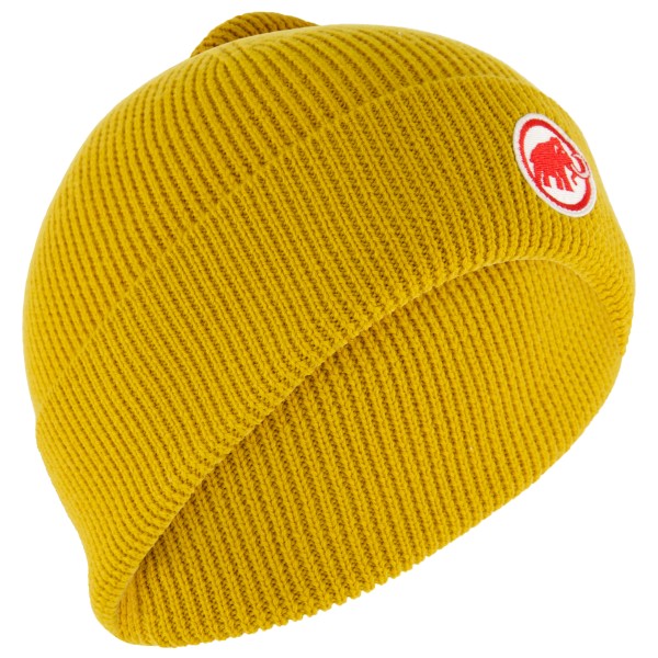 Mammut - Kid's Mammut Logo Beanie - Mütze Gr 10-12 Years gelb von mammut