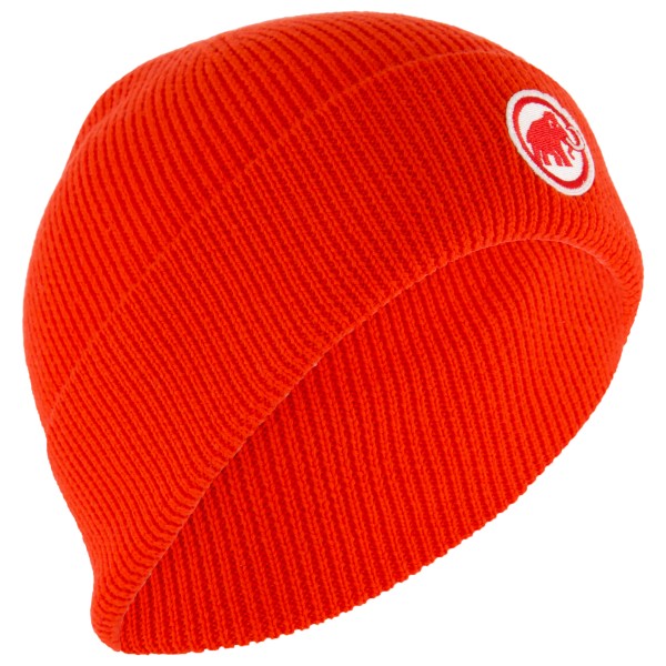 Mammut - Kid's Mammut Logo Beanie - Mütze Gr 4-5 Years rot von mammut