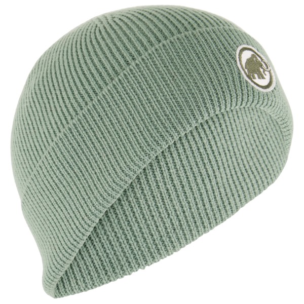 Mammut - Kid's Mammut Logo Beanie - Mütze Gr 4-5 Years grün von mammut