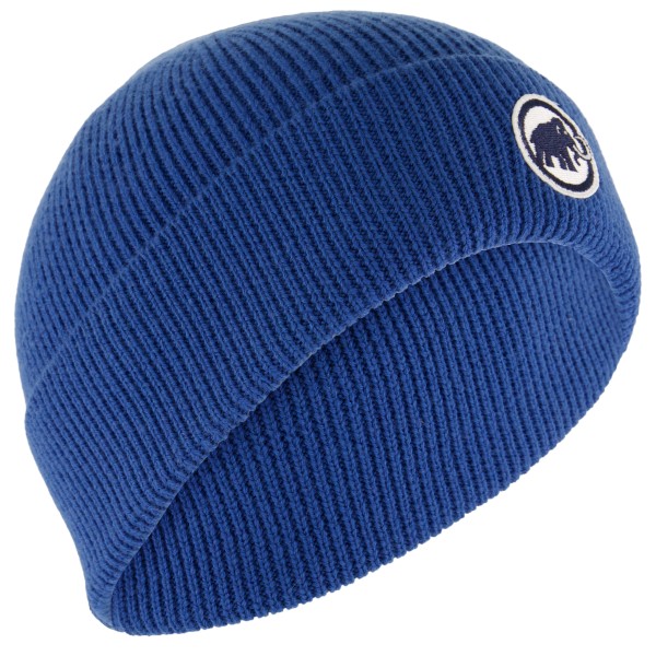Mammut - Kid's Mammut Logo Beanie - Mütze Gr 8-9 Years blau von mammut