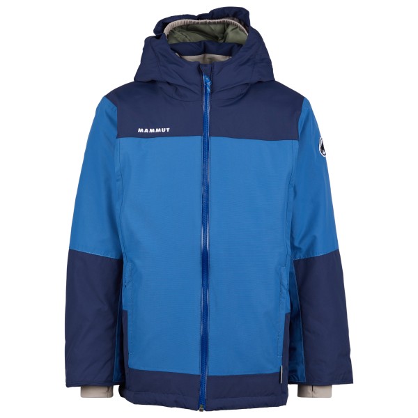 Mammut - Kid's Treeline Hardshell Thermo Hooded Jacket - Regenjacke Gr 128 blau von mammut