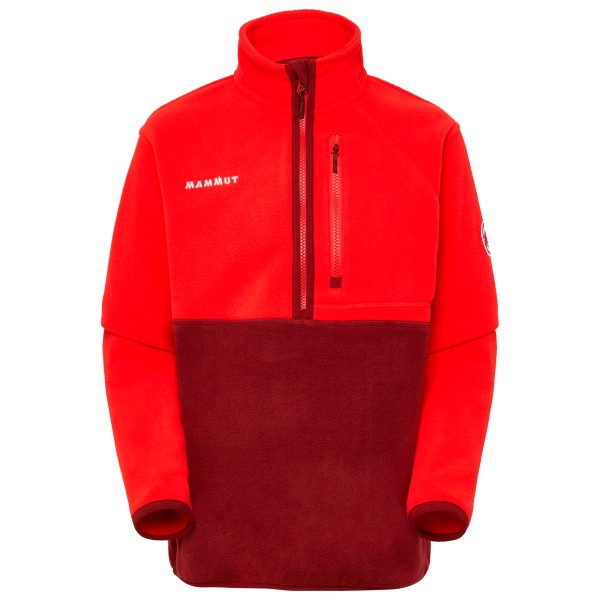 Mammut - Kid's Waymarker Midlayer Half-Zip Pull - Fleecepullover Gr 104 rot von mammut