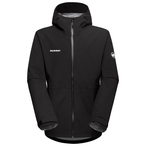 Mammut - Linard Guide Hardshell Hooded Jacket - Regenjacke Gr XXL schwarz von mammut