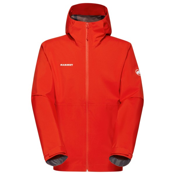 Mammut - Linard Light Hardshell Hooded Jacket - Regenjacke Gr XXL rot von mammut