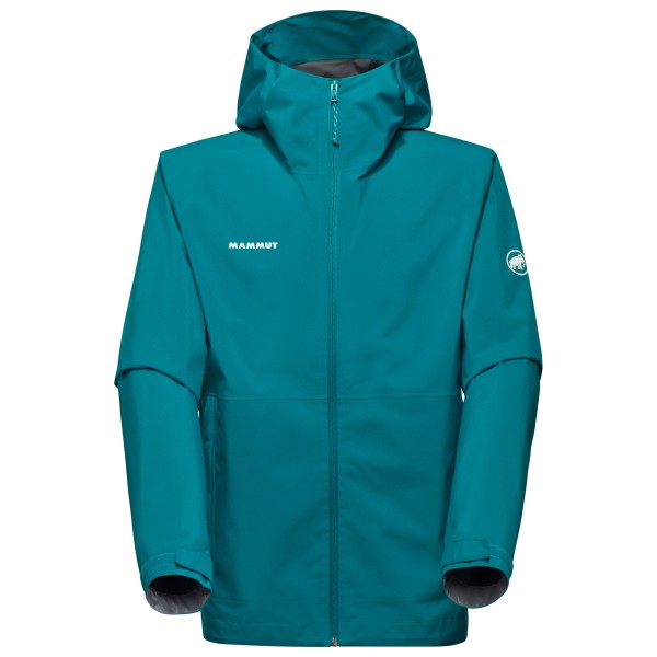 Mammut - Linard Light Hardshell Hooded Jacket - Regenjacke Gr XXL türkis von mammut