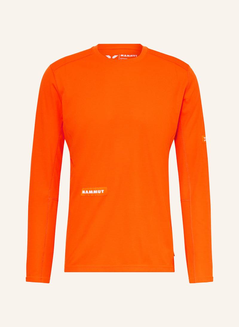 Mammut Longsleeve Eiger Nordwand orange von mammut